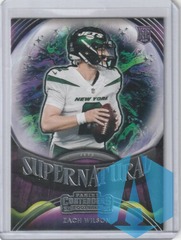 2021 Panini Contenders Supernatural Zach Wilson RC #SN-ZWI Jets